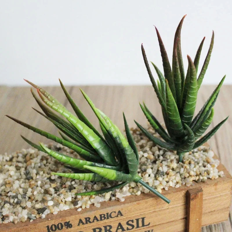 1 pieza 7X10cm planta suculenta Artificial jardÃÂn hogar DIY flor arreglo de plantas falsas accesorios dormitorio decoración de oficina