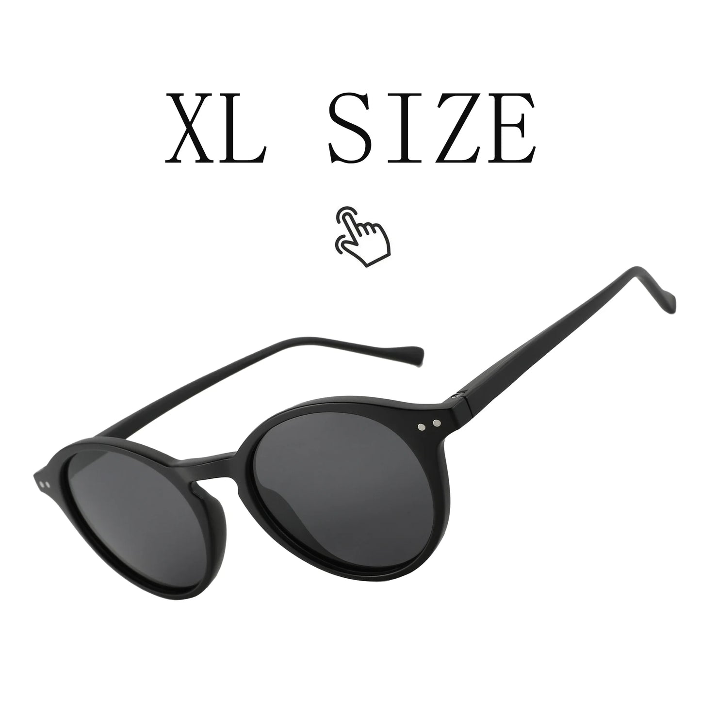 ZENOTTIC (tamaño S) gafas de sol polarizadas circulares Retro 2024 2025 hombres mujeres Vintage pequeñas gafas de sol redondas UV400 gafas de sol