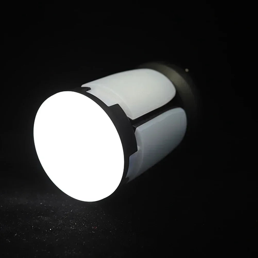 Linterna Solar LED de alta potencia para acampar, Banco de energía de emergencia plegable, recargable, 4500mAh, 1000LM, 6 modos de luz para acampar y pescar