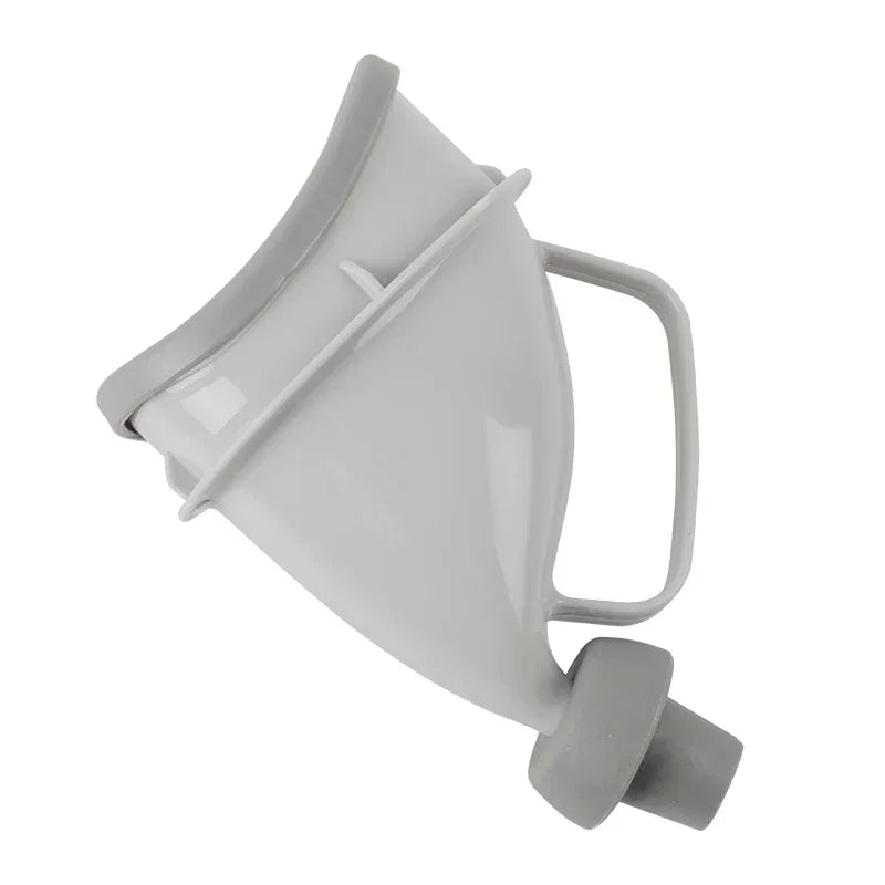 1 unidad de orina portátil, ayuda para el baño, viaje en coche, urinarios para adultos al aire libre para hombre, mujer, niños, orinal, embudo, orinar, inodoro de Camping