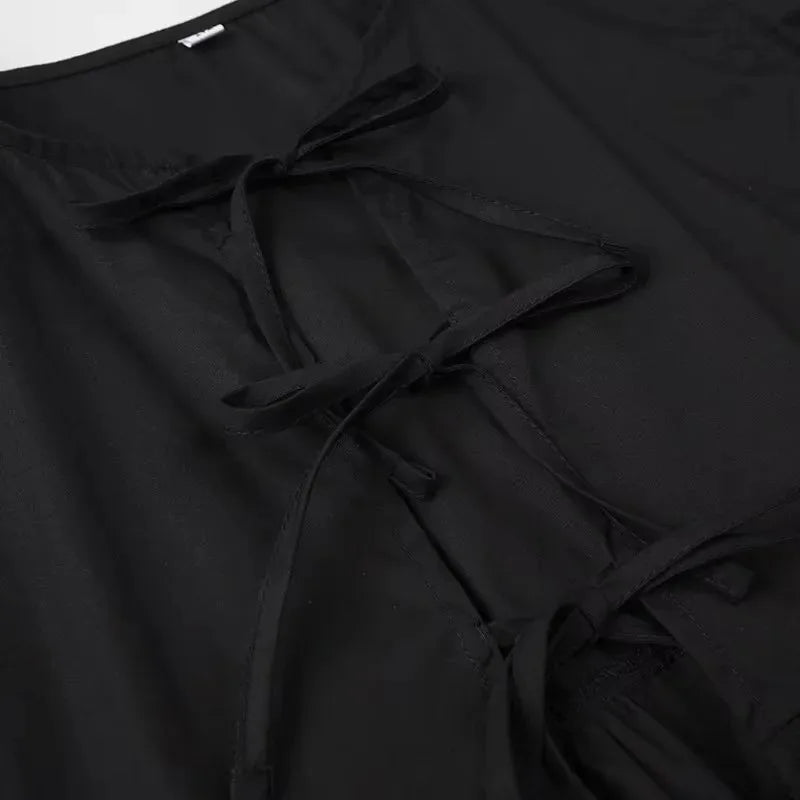 TRAF-Blusas con volantes para mujer, camisas y blusas con mangas abullonadas para mujer, Top corto fruncido blanco y negro, blusa fruncida para mujer 2024