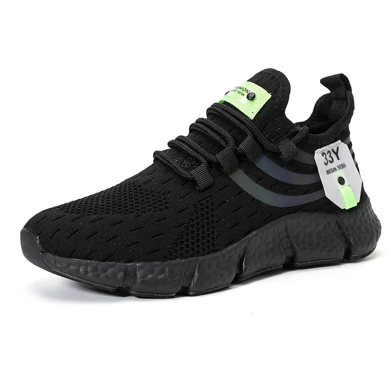 Zapatillas de deporte informales para hombre, zapatos deportivos transpirables de verano, zapatos ligeros de malla para correr al aire libre, zapatos atléticos para correr Tenis para caminar