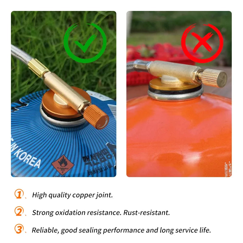 TARKA-estufa de Gas de 3 cabezales, quemadores de acampada turística, horno plegable para mochilero, 5800W, senderismo al aire libre, Picnic, barbacoa, equipo de cocina