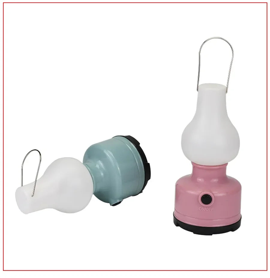 Luces de Camping portátiles, lámpara impermeable para campamento al aire libre, 2 modos de iluminación, lámpara de tienda para senderismo, patio de escalada