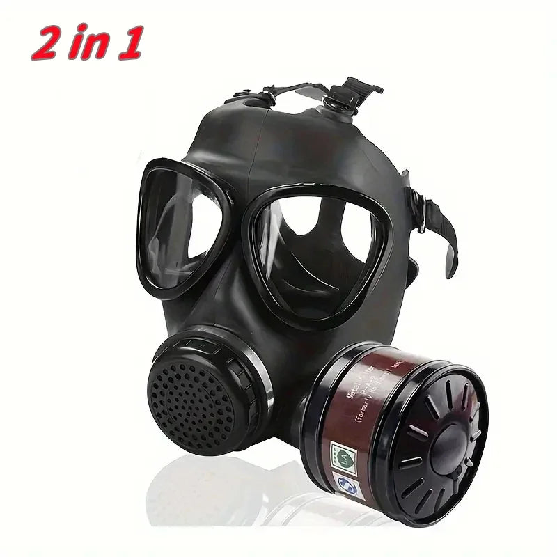 Nuevo Respirador MF14/87, máscara de Gas de cara completa con filtro de carbón activado para protección contra la contaminación nuclear y los vapores, productos quÃÂmicos