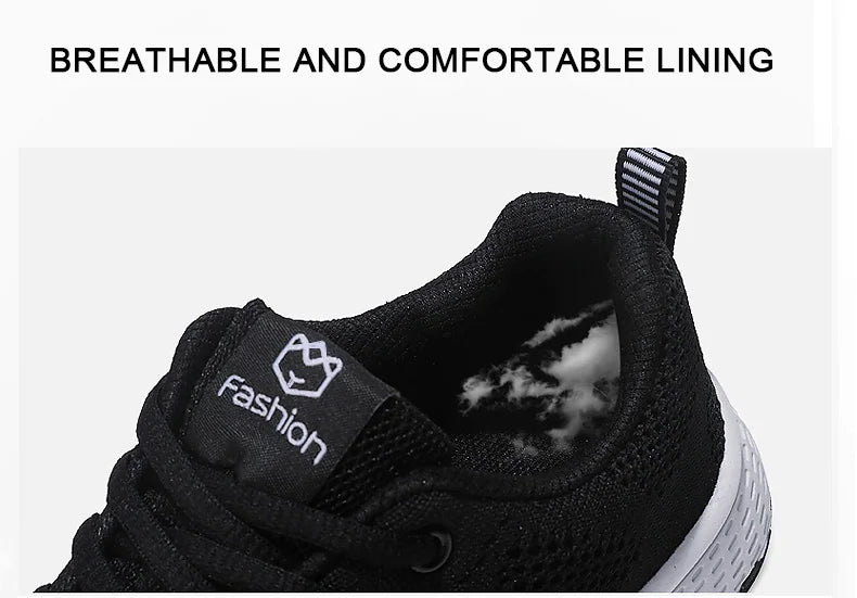 2024 zapatos deportivos para mujer, zapatillas de plataforma a la moda, zapatos planos para correr para primavera e invierno para mujer