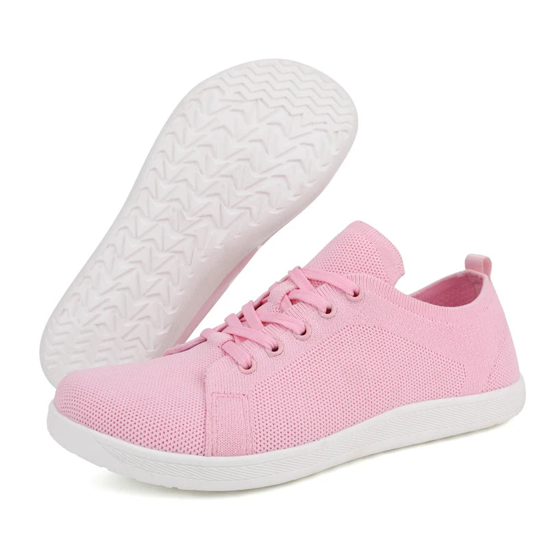 Zapatos descalzos con punta ancha para hombre y mujer, zapatillas minimalistas para caminar | Suela caÃda cero | Malla transpirable