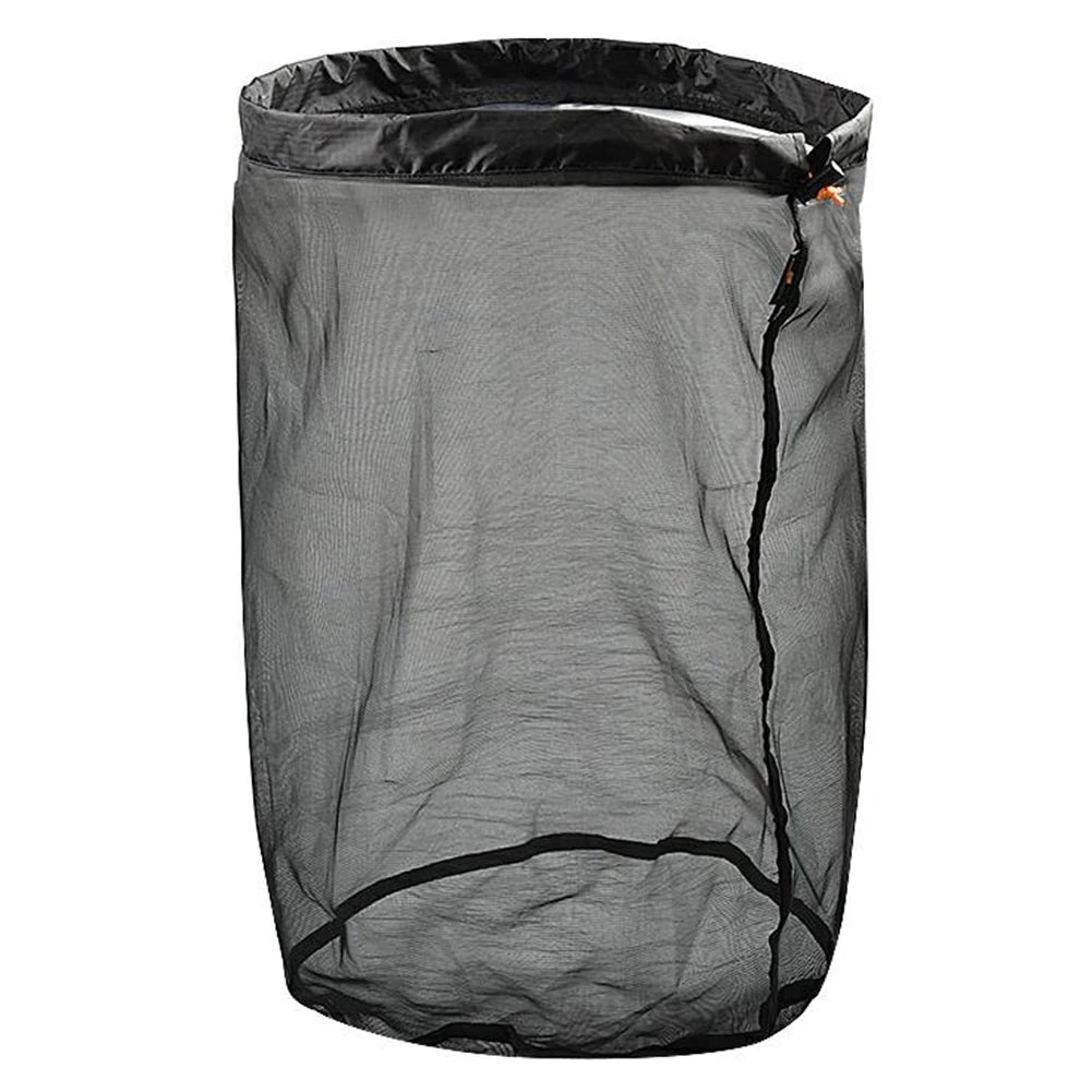 Bolsa de compresión portátil, saco impermeable con cordón para viaje, ahorro de espacio, bolsa de transporte para Camping, viaje y senderismo