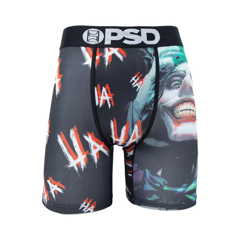 1 Uds. Ropa interior sexi para hombre, Boxershorts, calzoncillos estampados a la moda para hombre, bragas transpirables, ropa interior para hombre, Cuecas, Boxer para hombre, ropa interior