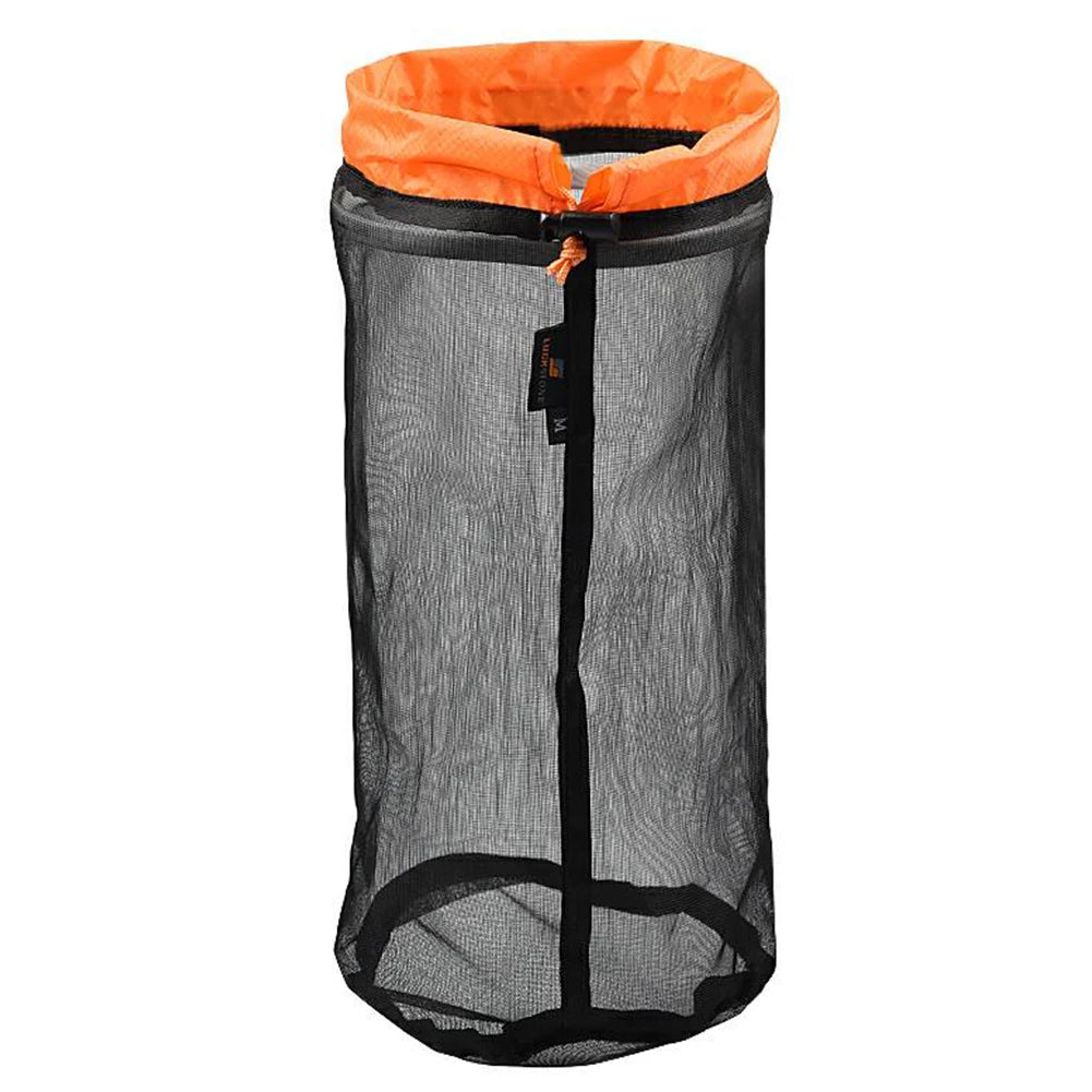 Bolsa de compresión portátil, saco impermeable con cordón para viaje, ahorro de espacio, bolsa de transporte para Camping, viaje y senderismo