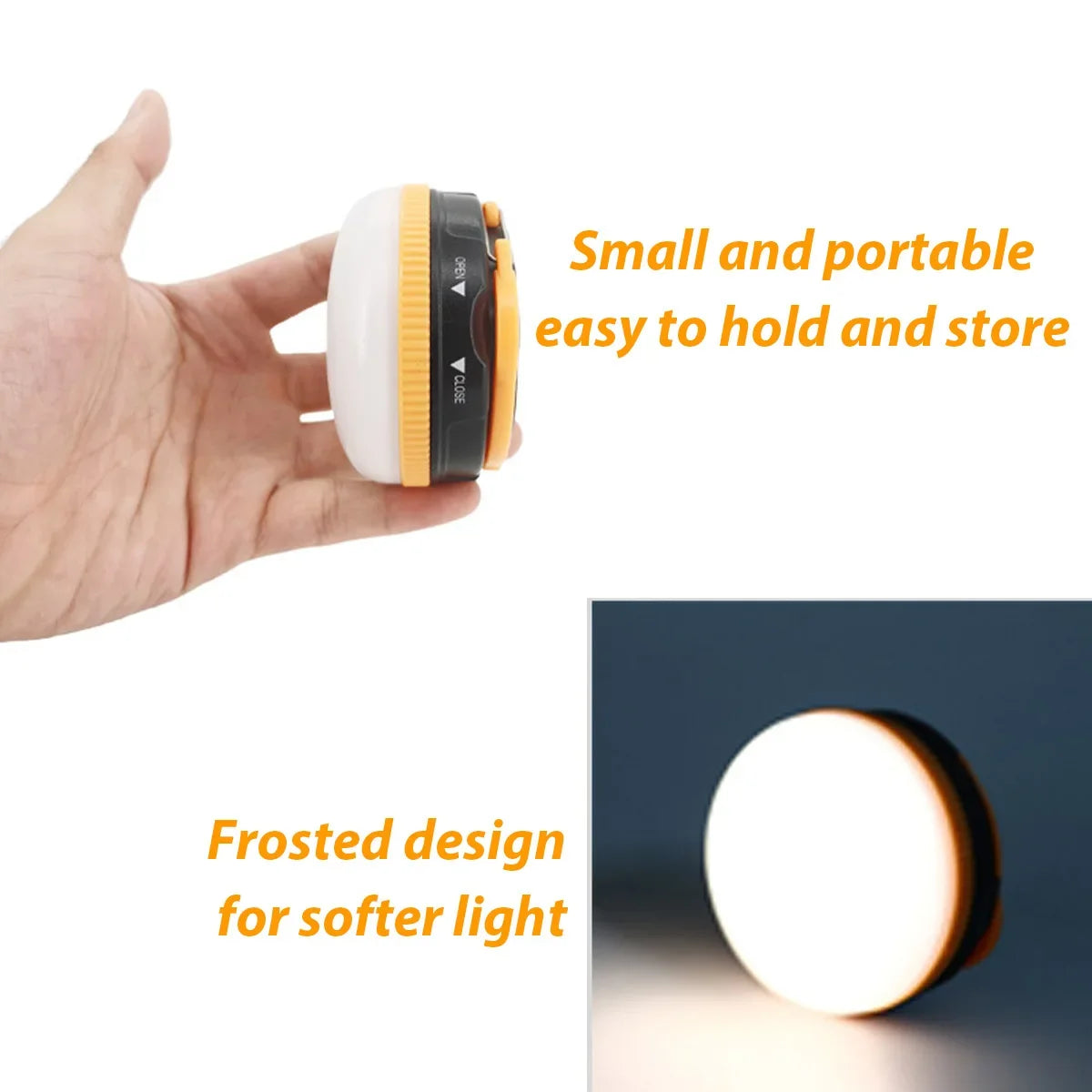 Linterna de Camping de alta potencia de 10W, lámpara para tiendas de campaña, batería aaa, luces portátiles para acampar, lámpara colgante nocturna para senderismo al aire libre