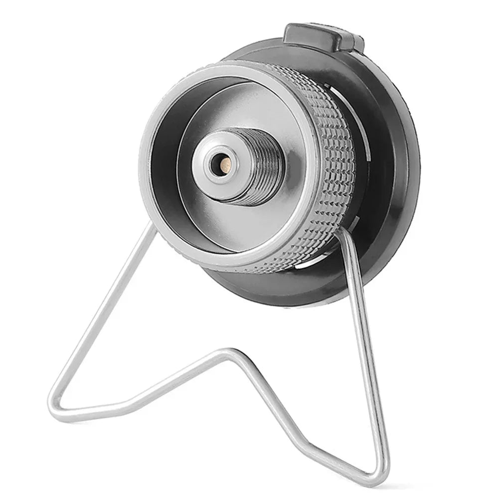 Adaptador de llenado de cilindro de gas con válvula de control ON-Off Manguera de extensión de propano Manguera de recarga de propano de cobre para acampar al aire libre