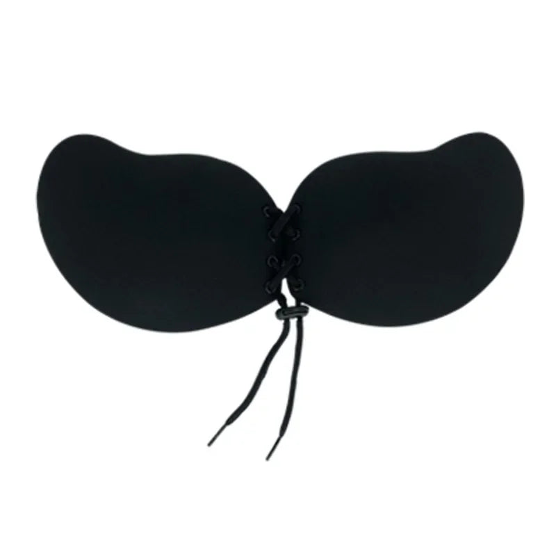Sujetador Sexy para mujer, Sujetador Invisible de realce, autoadhesivo de silicona, cierre frontal sin costuras, adhesivo, sin espalda, sin tirantes