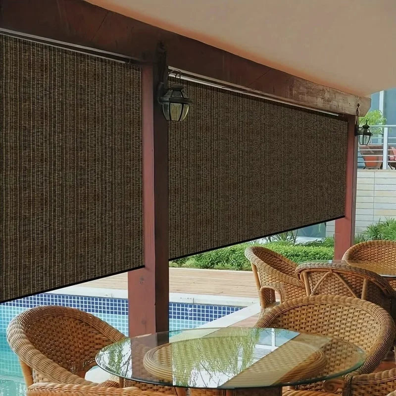 Paño parasol marrón: diseño profesional de protección solar, tasa de barrera ultravioleta al 90%, adecuado para sombrilla de invernadero, pabellón al aire libre, protección para césped, especial para casa de perros y g