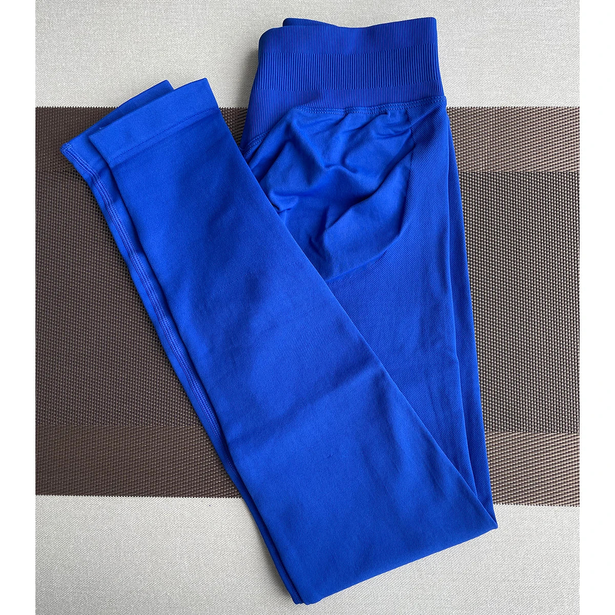 TKITK-mallas deportivas sin costuras para mujer, pantalones de Yoga con banda baja acanalada, ropa de gimnasio, ropa de entrenamiento para Fitness, medias elásticas