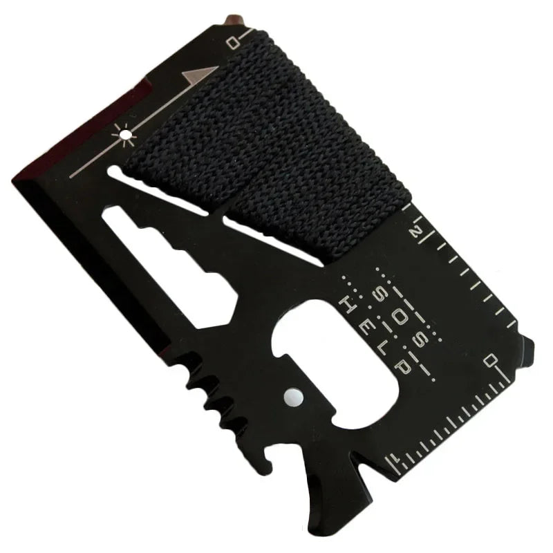 Cuchillo de caza de bolsillo multifuncional EDC, deportes al aire libre, Camping, senderismo, supervivencia SOS, rescate, herramientas de emergencia, equipo de camping MJ
