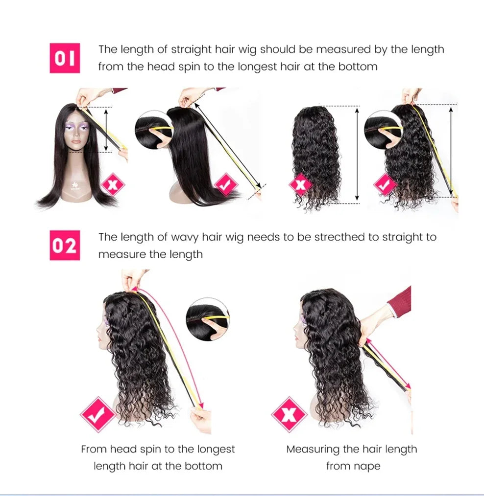 Peluca Frontal de encaje HD 250% ondulada, peluca Bob corto, cabello humano sin pegamento, cabello humano ondulado 13x4, pelucas frontales de encaje transparente para mujeres