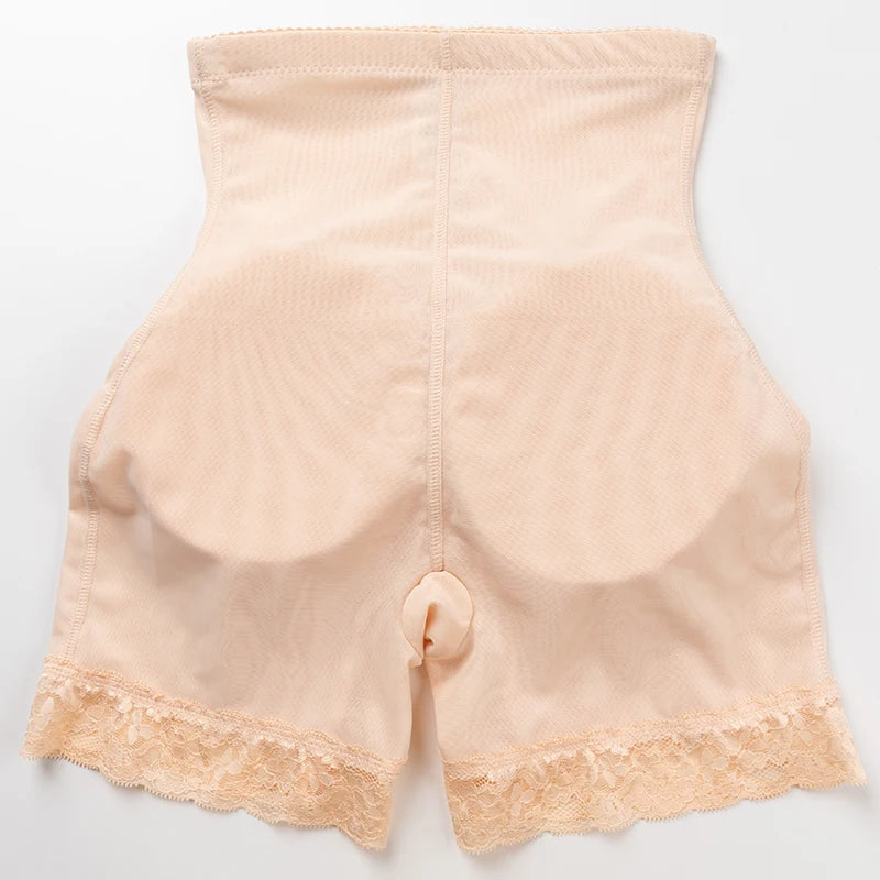 Entrenador de cintura alta, levantador de glúteos con bragas de Control acolchadas, ropa interior adelgazante, moldeadores de barriga, corsé moldeador