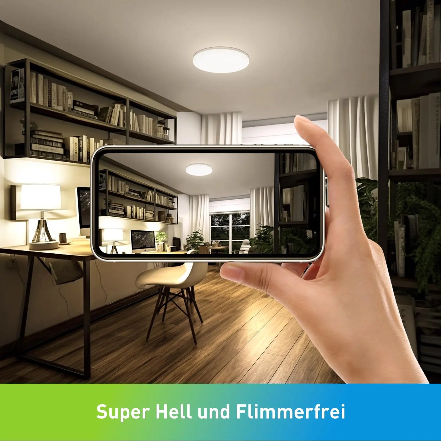 Luz de techo LED redonda, accesorio de iluminación decorativo para el hogar, sala de estar, dormitorio, cocina interior, 18 W, 24 W, 36 W, 48W