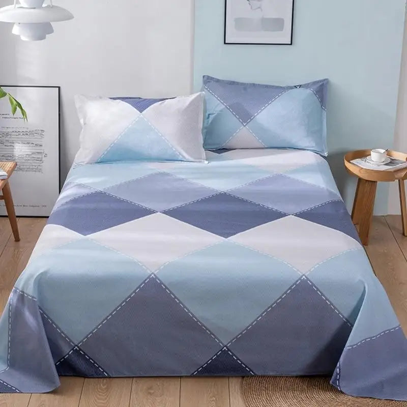 Hojas algodón lavada que ofrece comodidad y estilo para dormitorio sofisticado Y5GB