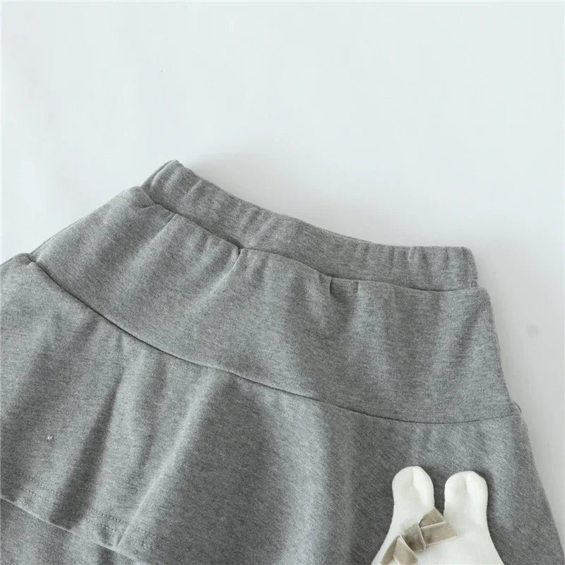 Nuevas mallas para niñas, falda de princesa de encaje, pantalones, falda ajustada para primavera y otoño, pantalones para niños de 2 a 7 años, ropa para niños