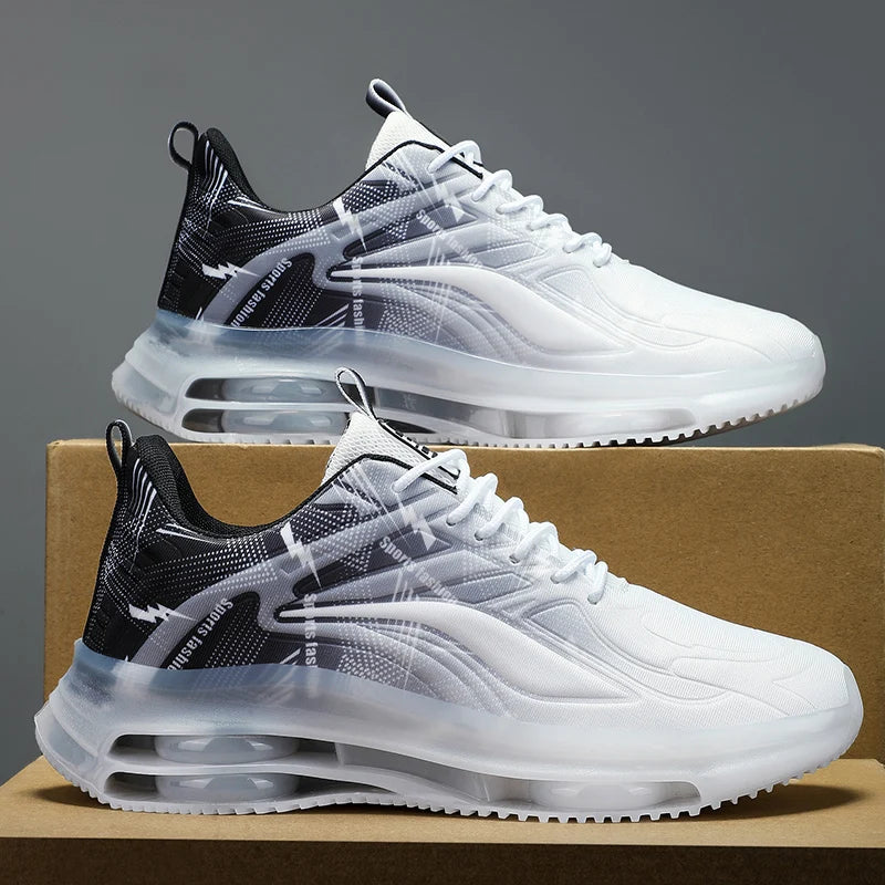 Zapatillas de baloncesto de moda para hombre con cojines de aire, cómodas y antideslizantes, transpirables y que absorben los golpes, adecuadas para actividades al aire libre de hombres