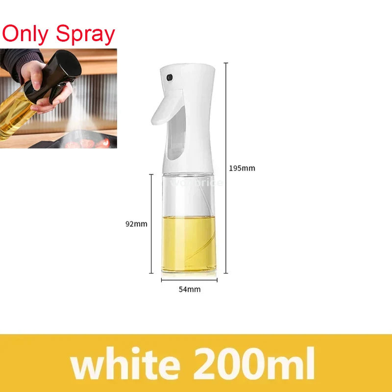 Spray 2 en 1 para botella dispensadora de aceite de oliva, diseño de mango cómodo para barbacoa, sartén de aire, horno, Camping