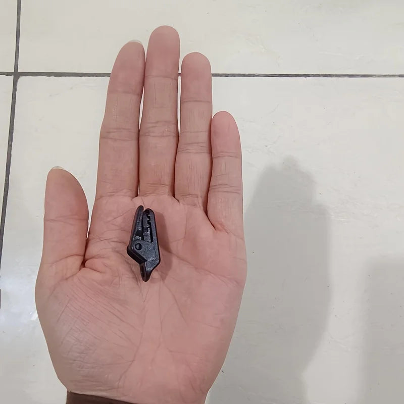 Juego de clips para toldo de tienda a prueba de viento, Material de PC duradero, pinza de abrazadera para lona de tienda de campaña para asegurar lonas y refugios, 10/20 piezas