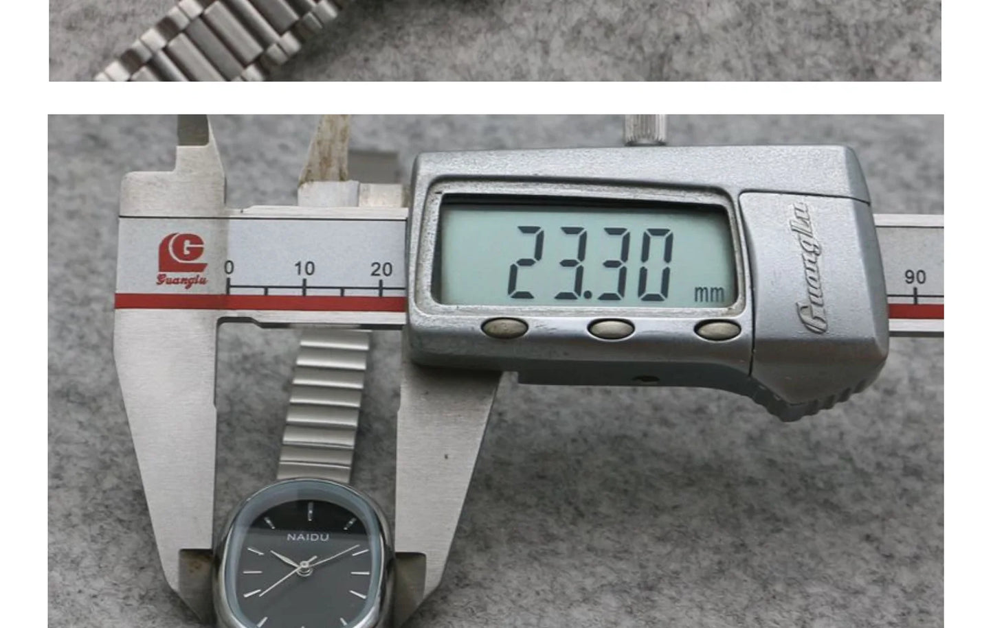 Reloj de cuarzo ovalado con esfera pequeña para mujer, correa de bambú de acero inoxidable, reloj de pulsera de regalo de lujo a la moda para estudiantes y niñas, envío directo