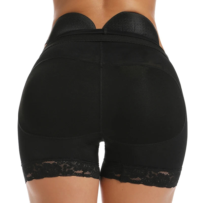 Entrenador de cintura alta, levantador de glúteos con bragas de Control acolchadas, ropa interior adelgazante, moldeadores de barriga, corsé moldeador