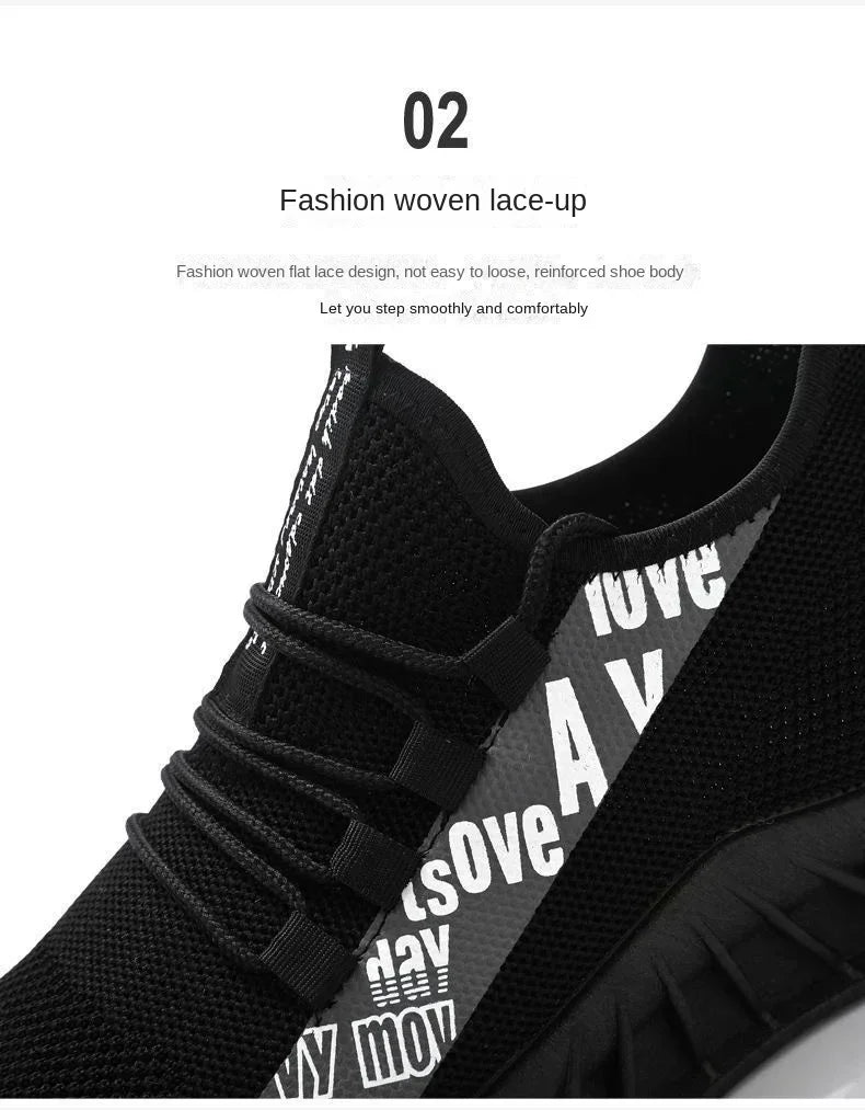 2025 Zapatos de malla transpirable para hombre - Deportes Fondo suave Correr Gimnasio Casual Estilo de coco y regalo del dÃa del padre Zapatos deportivos
