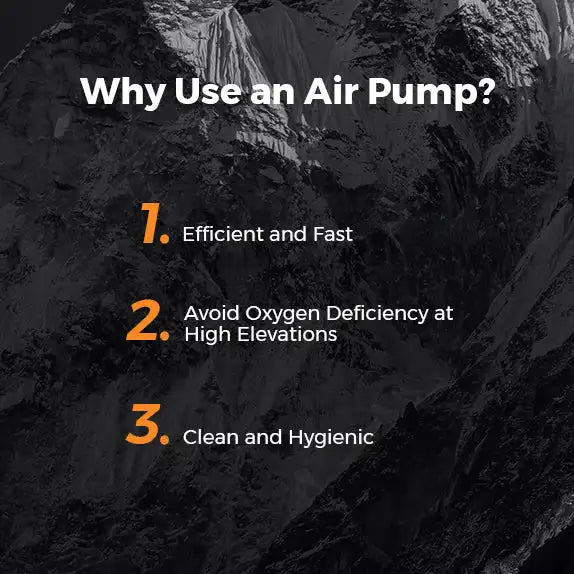 FLEXTAIL MAX PUMP 3 - Bomba de aire recargable 2 en 1 de alta velocidad Bomba de camping portátil para cama de aire, colchonetas para dormir, bolsa de vacío