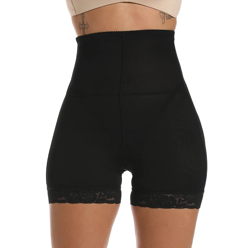 Entrenador de cintura alta, levantador de glúteos con bragas de Control acolchadas, ropa interior adelgazante, moldeadores de barriga, corsé moldeador