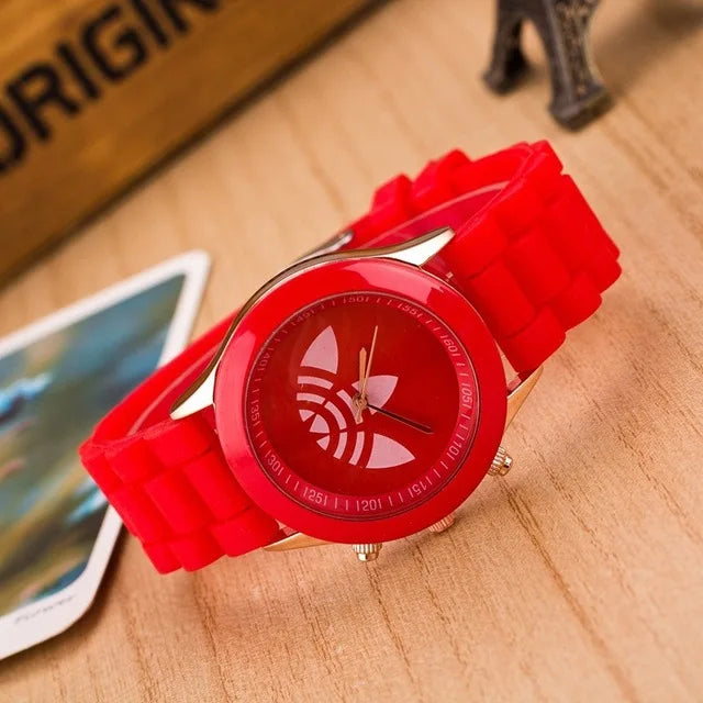 Reloj deportivo de marca famosa para Mujer, relojes de vestir de silicona informales para Mujer, relojes de pulsera de cuarzo Zegarek Damski Reloj para Mujer