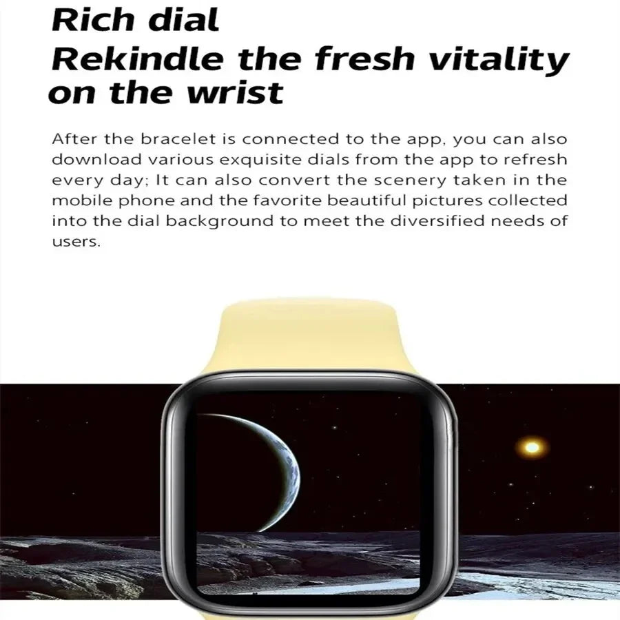 2025 nuevo reloj inteligente para hombres Android IOS teléfono 1,73 "pantalla Bluetooth llamada monitoreo de presión de oxÃgeno en sangre reloj inteligente mujeres