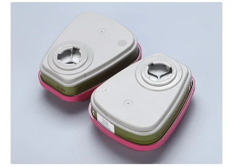 Accesorios de caja de filtro de máscara de gas 60926, 60923, 60921 - Cartucho/filtro multigas/vapor con protección P100 para vapores orgánicos