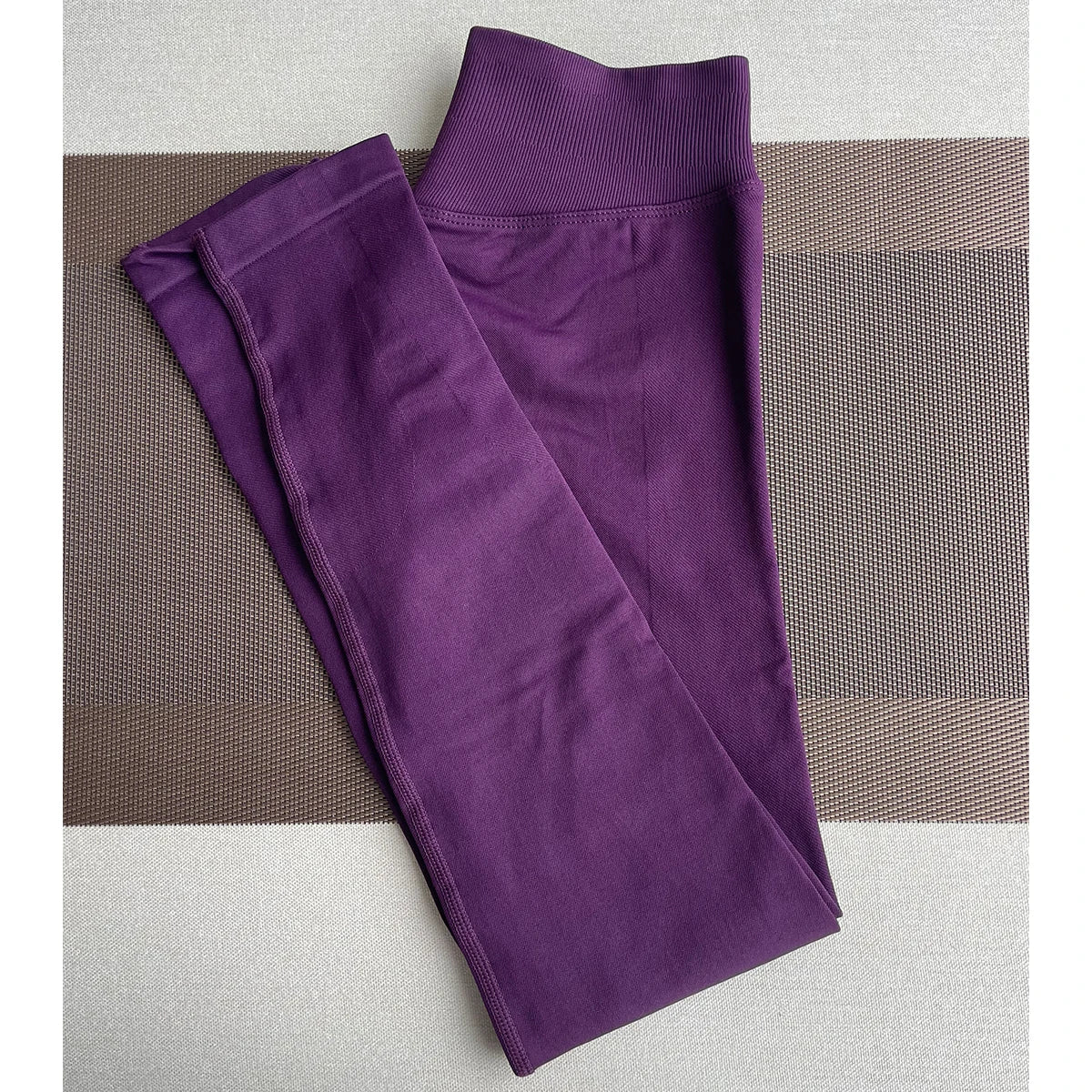 TKITK-mallas deportivas sin costuras para mujer, pantalones de Yoga con banda baja acanalada, ropa de gimnasio, ropa de entrenamiento para Fitness, medias elásticas