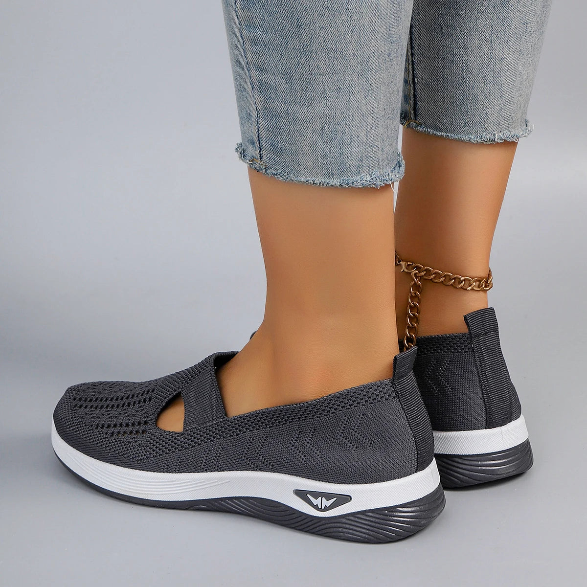 Nuevos zapatos deportivos de primavera para mujer, zapatos deportivos informales a la moda, transpirables, ligeros, antideslizantes, resistentes al desgaste, zapatos planos
