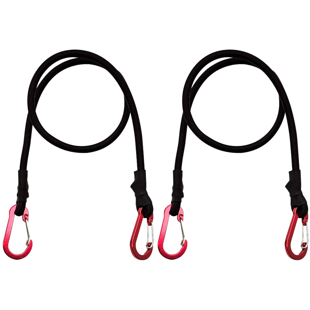 Cuerda elástica de alta resistencia, correa de amarre, ganchos de mosquetón, Kayak, ciclismo, embalaje de equipaje, cuerda elástica, accesorios de Camping