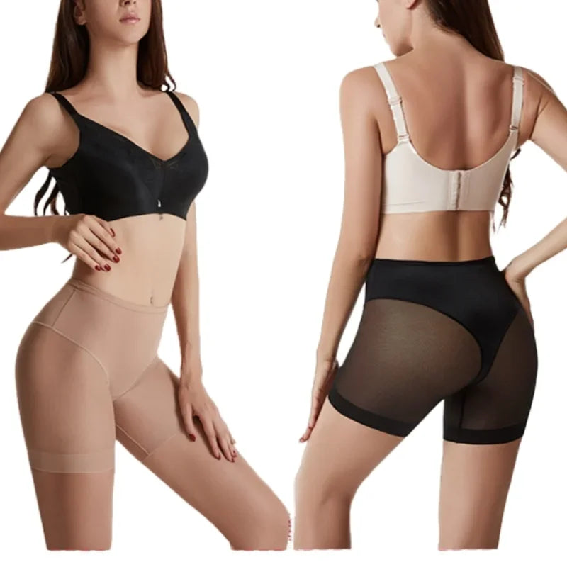 Mujeres debajo de la falda Anti rozaduras muslo Braga pantalón de protección señoras pantalones ropa interior Sexy Shaperwear bragas