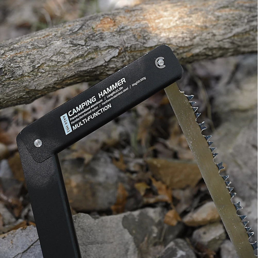 Sierra plegable portátil para carpinterÃa, herramienta de supervivencia para acampar al aire libre, hoja larga de 21 pulgadas