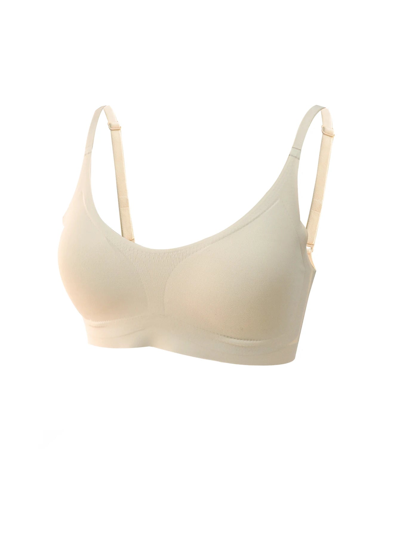 Ropa interior sin costuras con soporte suave, colección cómoda sin anillos de acero, estilo de sujetador ligero y fino y transpirable