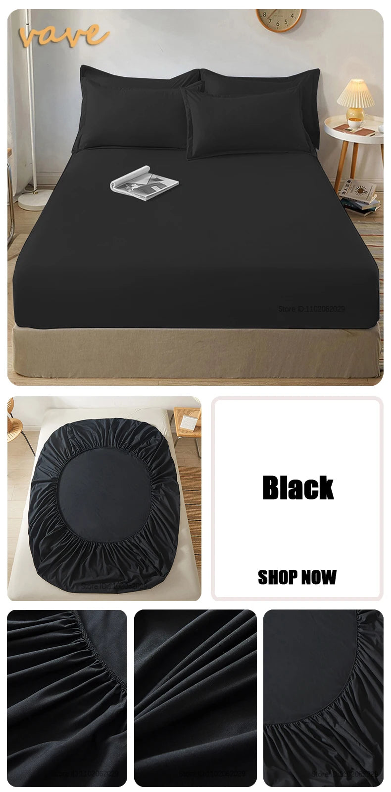 Sábana bajera de algodón de tamaño completo con bandas elásticas para camas individuales/dobles/King/Queen, protectores de funda de colcha