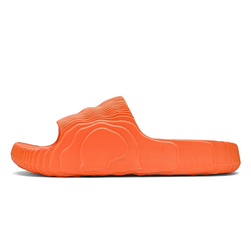 Zapatillas de casa suaves para parejas, zapatillas de baño antideslizantes para interiores de verano, sandalias de Hotel de Color sólido, chanclas para hombres y mujeres, zapatos planos