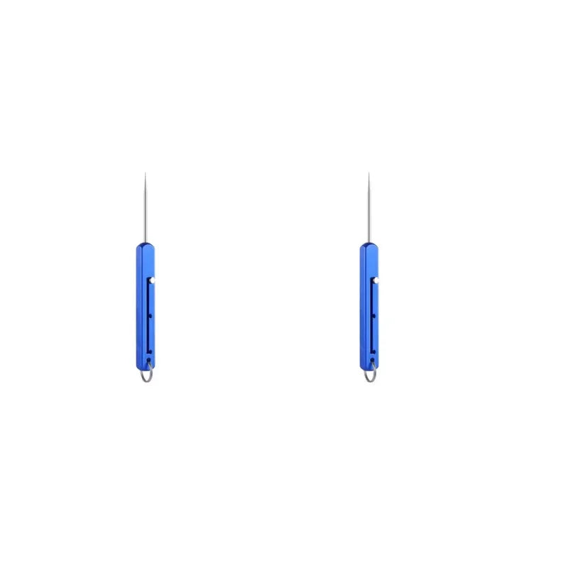 Portable Titanium Toothpicks Pocket Toothpick Metal Toothpick Holder Outdoor Picnic Camping Convenient High Quality Toothpick