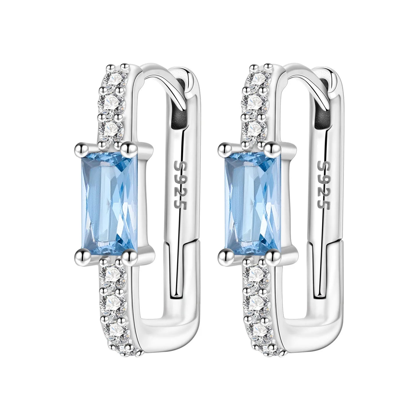 Orstarry-pendientes circulares de Plata de Ley 925 con forma de gota para mujer, aretes colgantes, joyería versátil para fiesta, regalos
