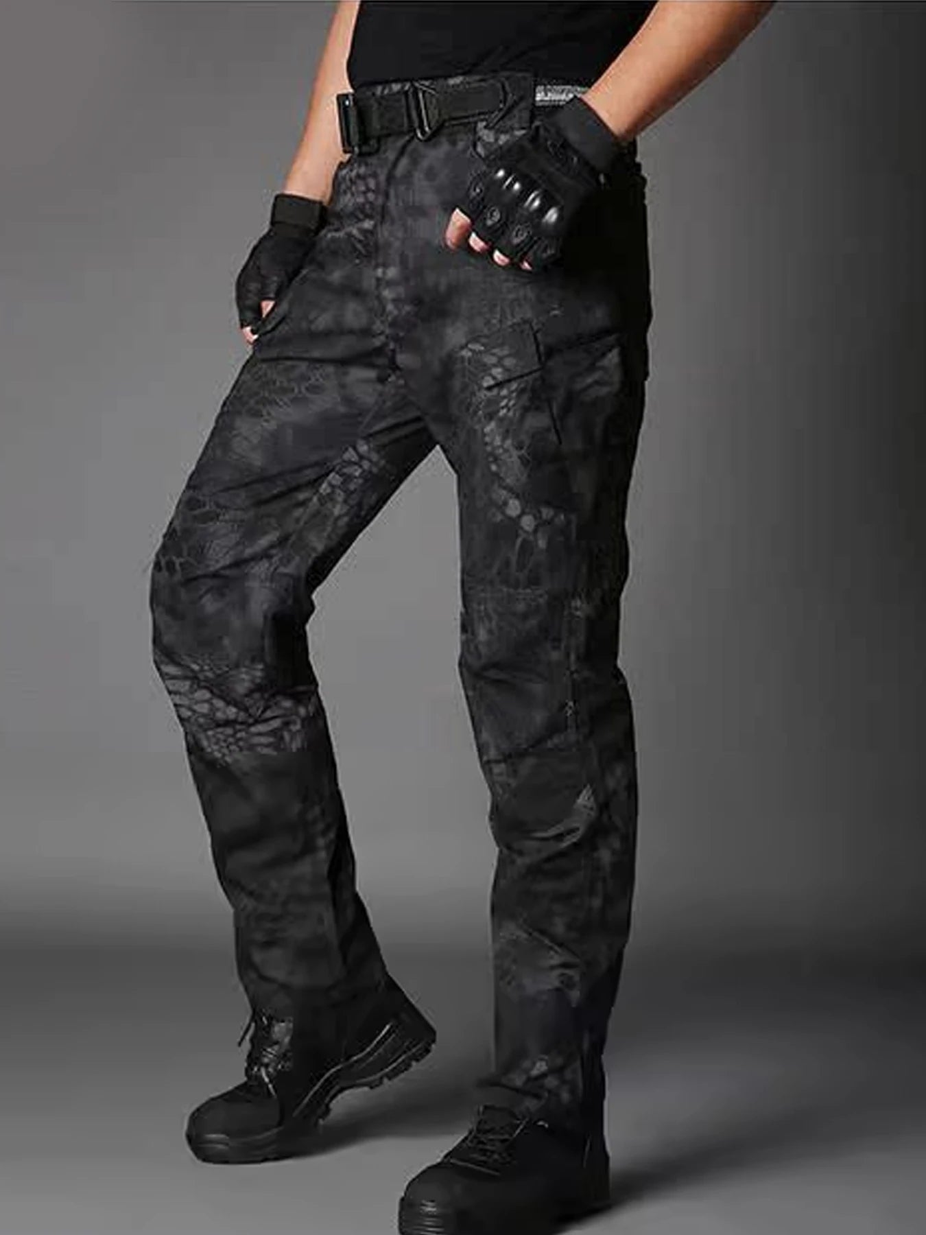 Pantalones de hombre, pantalones de trabajo, pantalones de pierna recta informales y cómodos para exteriores de primavera y verano, pantalones de pierna recta