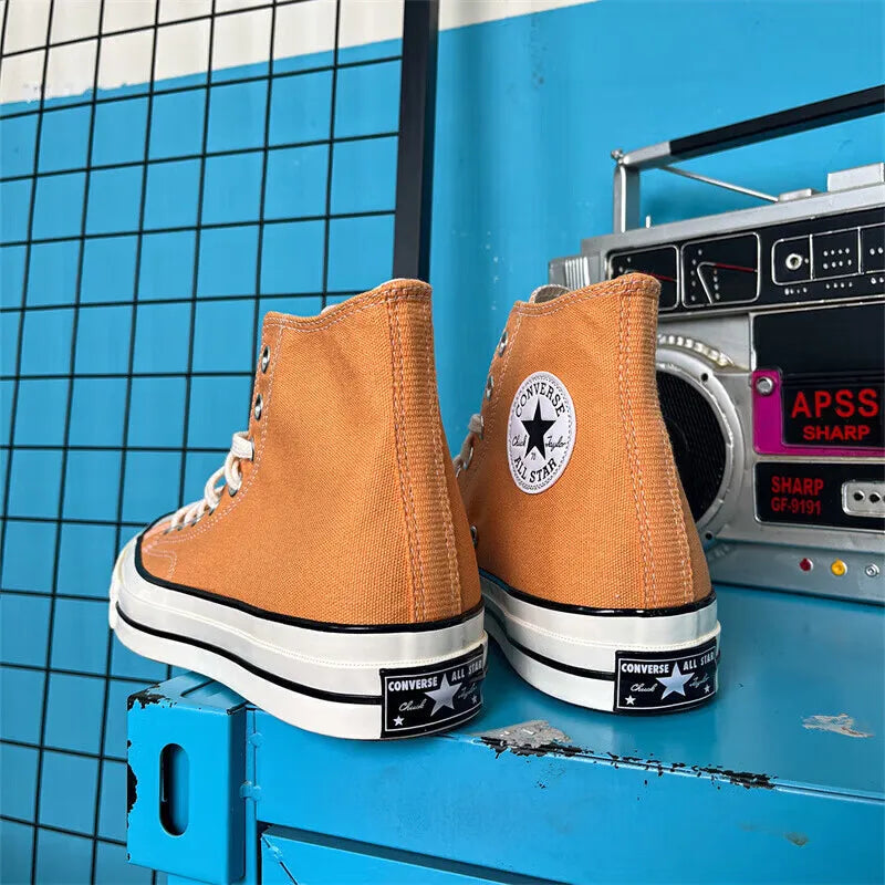 Converse zapatos para hombres y mujeres 2024 invierno nueva tendencia zapatos de tabla alta moda deportes zapatos casuales A05583