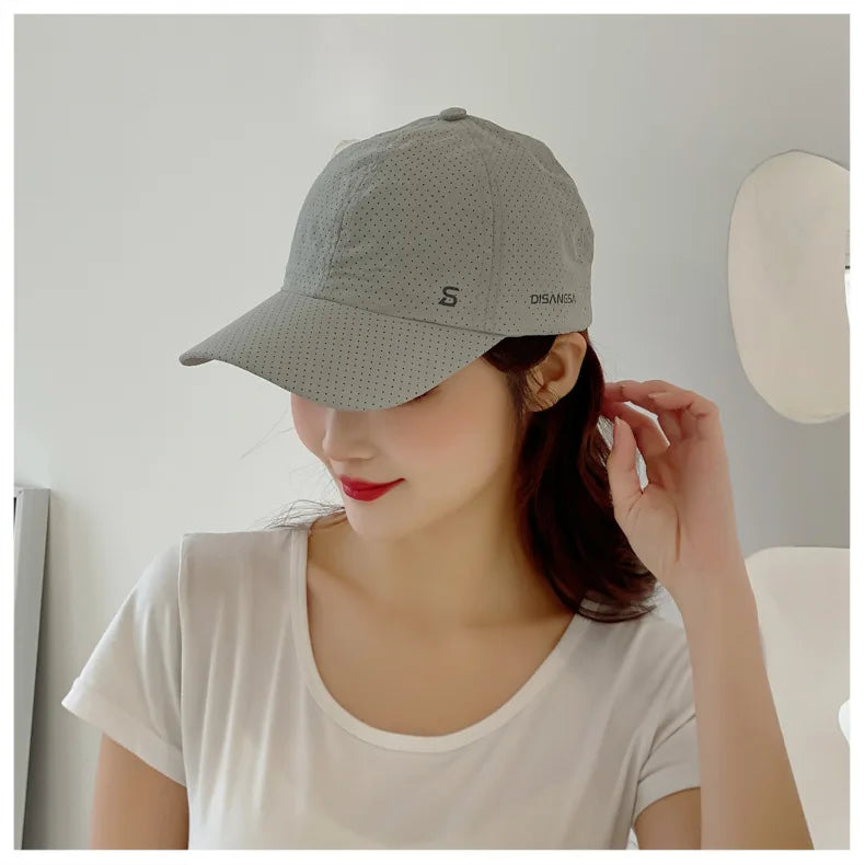 Gorra para correr de diseño Original, fina, de secado rápido, transpirable, lengua de pato, para exteriores, sol, verano, pesca, gorra de béisbol Avisor