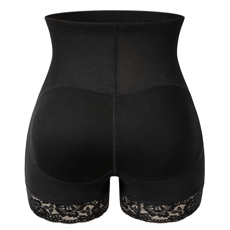 Entrenador de cintura alta, levantador de glúteos con bragas de Control acolchadas, ropa interior adelgazante, moldeadores de barriga, corsé moldeador